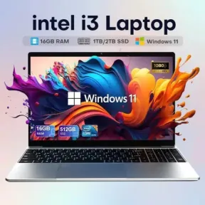Portátil 16 GB con Intel Core i3 y 512GB de almacenamiento