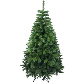 Árbol de Navidad Artificial Abeto Doble Hojas 150-240cm
