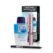 Kit de Ojos Maybelline: Sky High, Tattoo Liner y Desmaquillante
