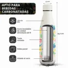 Botella Térmica Inoxidable de 500 ml - Libre de BPA