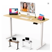 Escritorio Elevable Eléctrico JUPPLIES 160cm Ajustable con Memorias