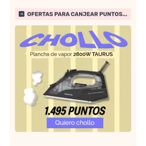 Plancha TAURUS PTFSI2800 de vapor 2800W