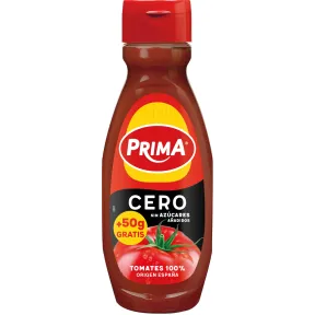 Ketchup Cero Prima 460+50 g