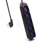 Regleta Ewent EW3915 de 5 Enchufes con Protección Sobretensión