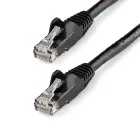 Cable Ethernet Cat6 RJ45 Negro 2m sin Enganches StarTech