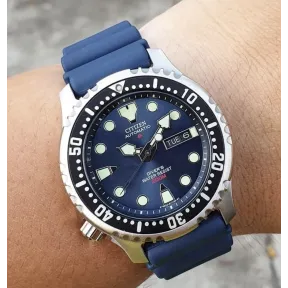 Reloj automático azul Citizen Promaster Diver 42 mm 200 m