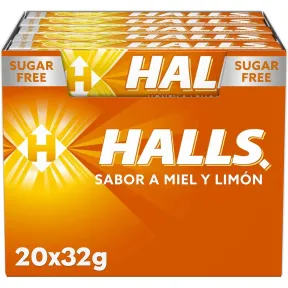 Caramelos Halls duros: 20 paquetes de 32 gr en rebaja