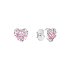 Pendientes para Niña de Plata Elegantes y Modernos