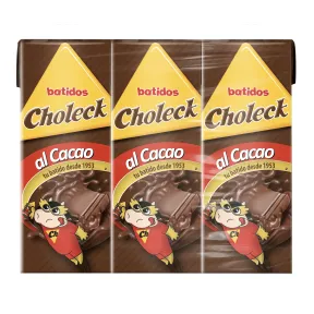 Batido Infantil Choleck Slim de Cacao, Pack 3x200ml