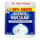 Blanco Nuclear Quitamanchas en Polvo 1100gr (450 + 100 gr)