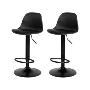 Taburete Alto Regulable con Respaldo, Juego de 2 para Cocina