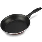 Sartén de Acero Vitrificado Roja, 24 cm