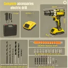 Atornillador Inalámbrico 21V con Accesorios Incluidos