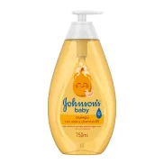 Champú Hidratante Johnson's Baby con Aloe Vera y B5, 750 ml