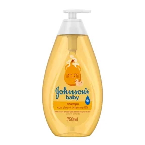 Champú Hidratante Johnson's Baby con Aloe Vera y B5, 750 ml