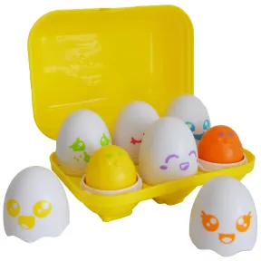 Huevos Hide and Squeak Tomy Toomies para Bebés, Bizak