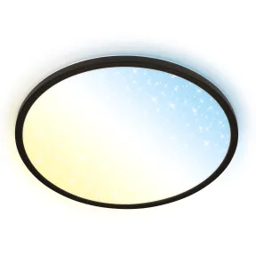 Panel LED regulable 37,5x4,5cm, cielo estrellado con mando