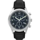 Reloj Cronógrafo de Hombre Timex Waterbury 42 mm con Correa de Piel