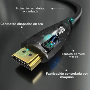Cable 4K HDMI de 2 Metros