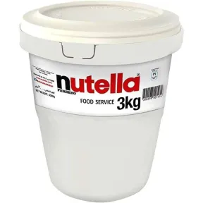 Crema de avellana y chocolate Nutella 3kg - Ideal Navidad