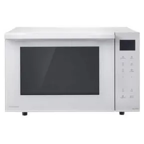 Microondas blanco Panasonic 23L con grill 900W y 1000W