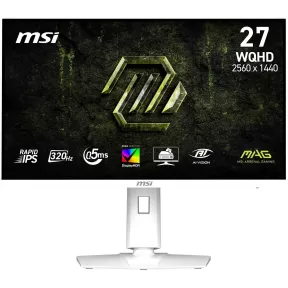 Monitor Gaming 27" WQHD MSI mag 274QRFW X32, 320 Hz