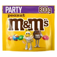 M&Ms Gran Formato 800g: Cacahuete y Chocolate Crujientes