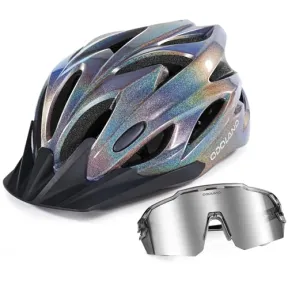 Gafas de Ciclismo y Casco Flash para Bicicleta