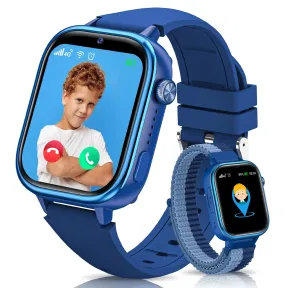 Reloj Inteligente Niño Azul con GPS, Videollamada y SOS