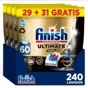Pastillas Finish Powerball ULTIMATE PLUS x 240 para Lavavajillas