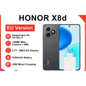 HONOR X8d EU: Pantalla AMOLED, 7000 mAh y Snapdragon 6s