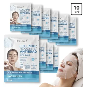 Mascarilla Facial Marino con Colágeno y Ácido Hialurónico