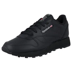 Reebok Classic Leather: Zapatillas Retro en Blanco y Negro