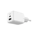 Cargador Rápido 20W, USB C + USB A, Gan y PPS