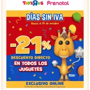 21% de Descuento en la Web de TOYS"R"US