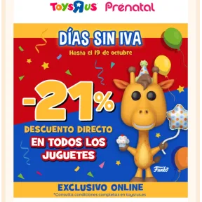 21% de Descuento en la Web de TOYS"R"US