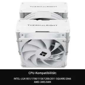 Disipador Thermalright Peerless Assassin 140 Blanco, 250W