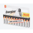 Pilas AA y AAA Energizer alcalinas, paquete de 10 unidades