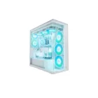 Caja e-ATX Arctic Xtender VG White, 5 Ventiladores ARGB