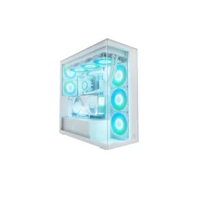 Caja e-ATX Arctic Xtender VG White, 5 Ventiladores ARGB
