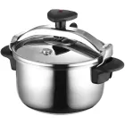 Olla Express Tradicional 4L Magefesa Star - Acero Inoxidable