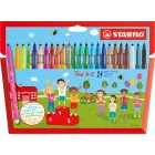 Rotuladores STABILO Trio A-Z - Pack de 24 unidades