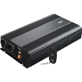Inversor de 1500 W AEG: 12 V CC a 230 V CA con Mando.