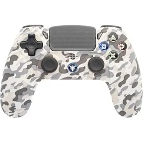 Controlador Bluetooth EVOCON W01 para PC y PS4, Camo