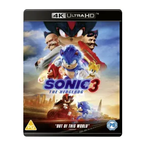 Sonic 3 UHD en Blu-ray: La Aventura en Alta Definición