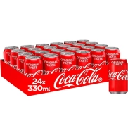 Pack de 24 Latas de Coca-Cola Original 330 ml a 0.49€/lata