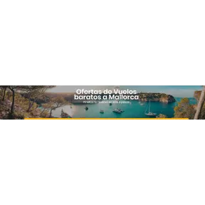 Vuelos baratos a Mallorca desde 41 euros en octubre.