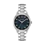 Reloj Bulova Sutton para mujer con 8 diamantes y nácar