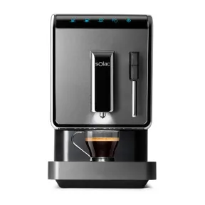 Cafetera superautomática Solac CA4810 gris, 19 bar, compacta