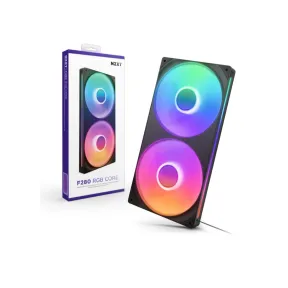 Ventilador NZXT F280 RGB Core 280mm en marco único Negro